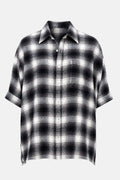 Denimist Emma, Black and Cream Plaid, Shirt