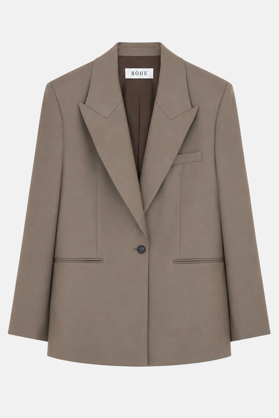 R贸he Hourglass Shaped, Desert Brown, Blazer