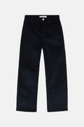 R贸he Bruun - Signature Cuorduroy, Night, Baggy Hose